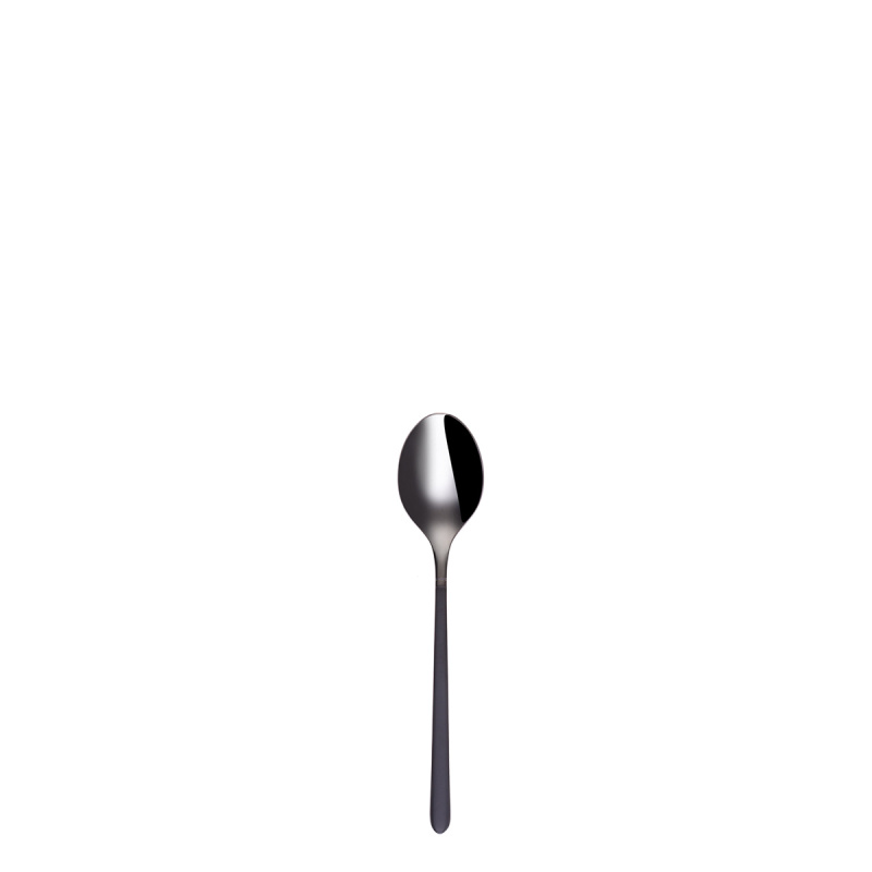 Mocca Spoons Set 4 pcs - Porto PVD dark titanium / black sandblasted