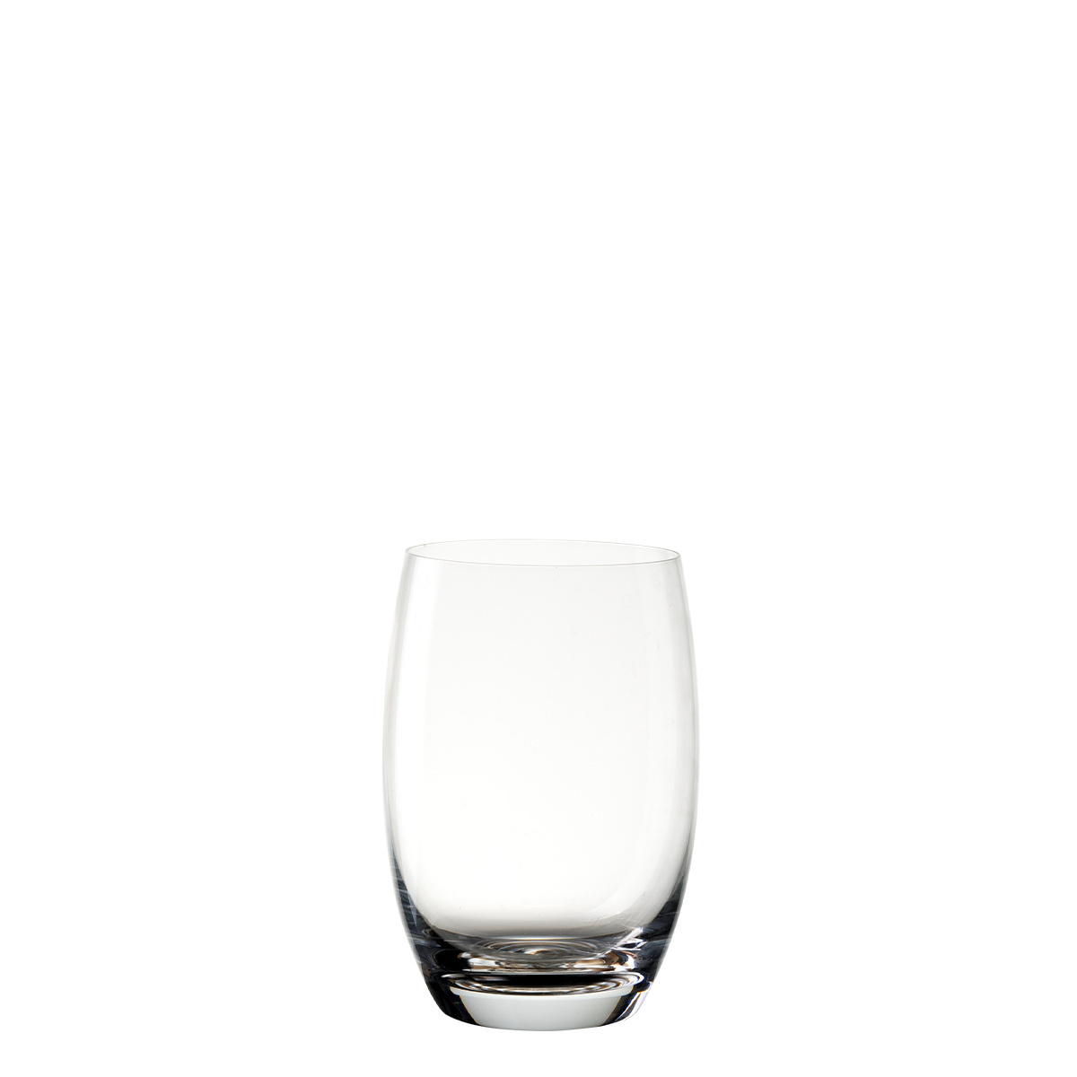 Tumbler glasses 460 ml with taupe spiral base 6 pcs - Optima Glas Lunasol