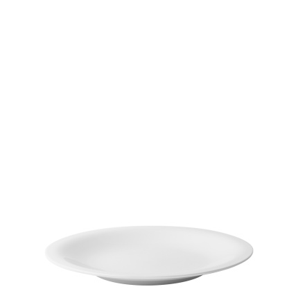 Plate flat coupe modern 21.5 cm - Tosca white