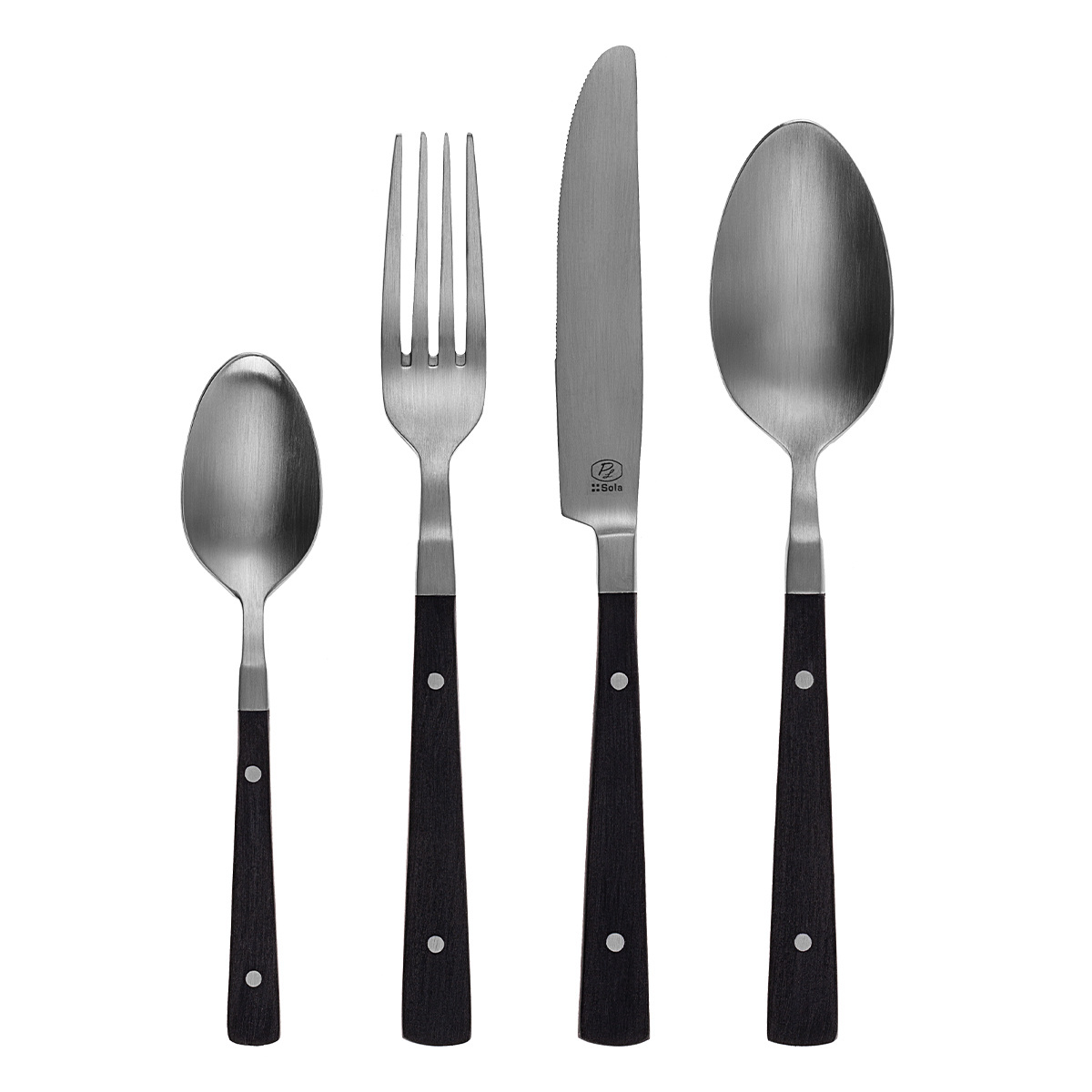 Set posate 24 pezzi - Image POM Black