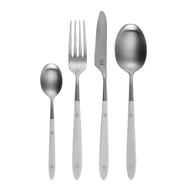 Set de couverts 30 pcs - GAYA Exeter Bistro manche blanc