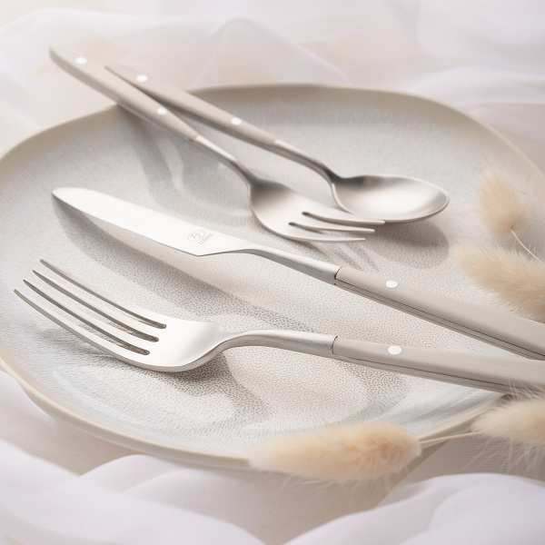 Set di posate 30 pezzi - GAYA Exeter Bistro Handle Sand