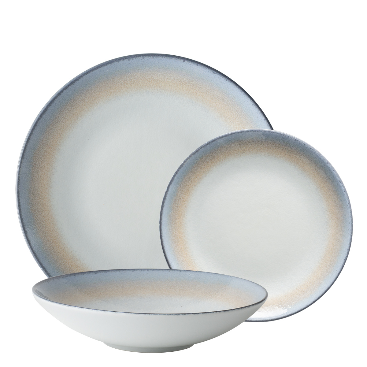 Plate set 18 pcs - Space Rim