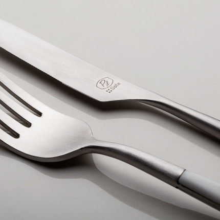 Set di posate 30 pezzi - GAYA Exeter Bistro manico bianco