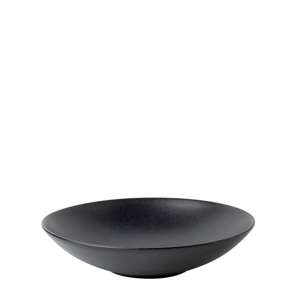 Deep plate 21,5 cm 4 pcs - Basic black matte