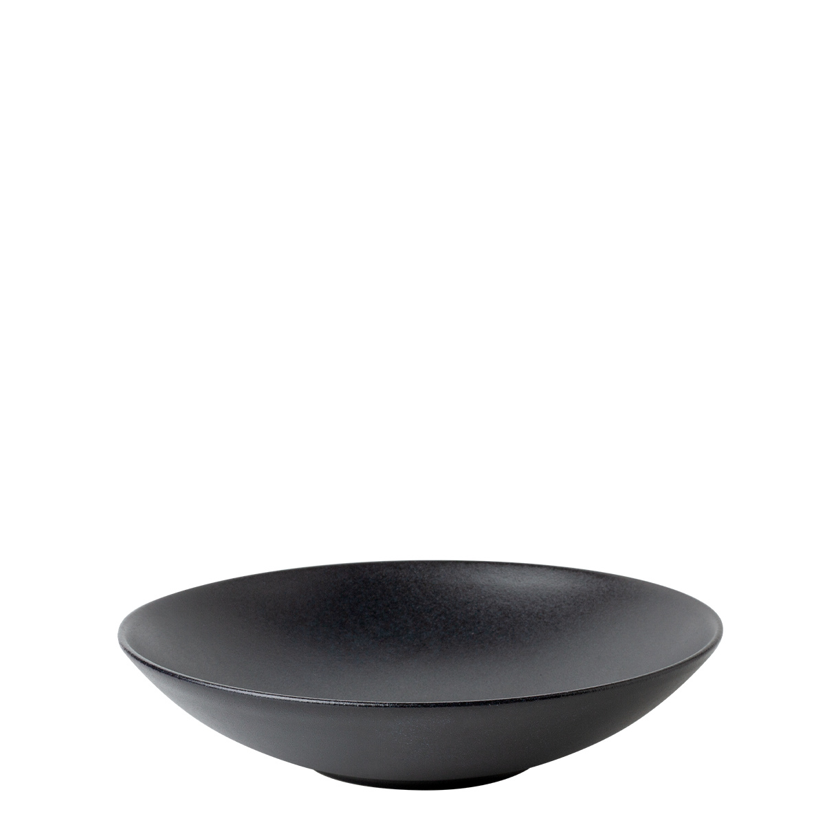 Deep plate 21,5 cm 4 pcs - Basic black matte