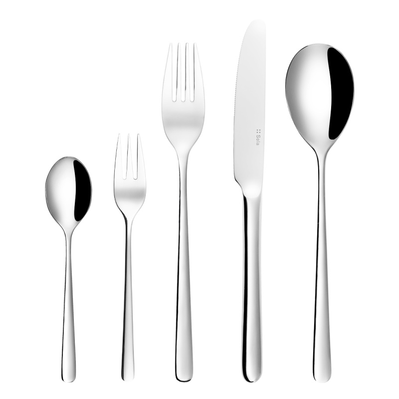 Set de couverts 30 pcs. - City Elite poli