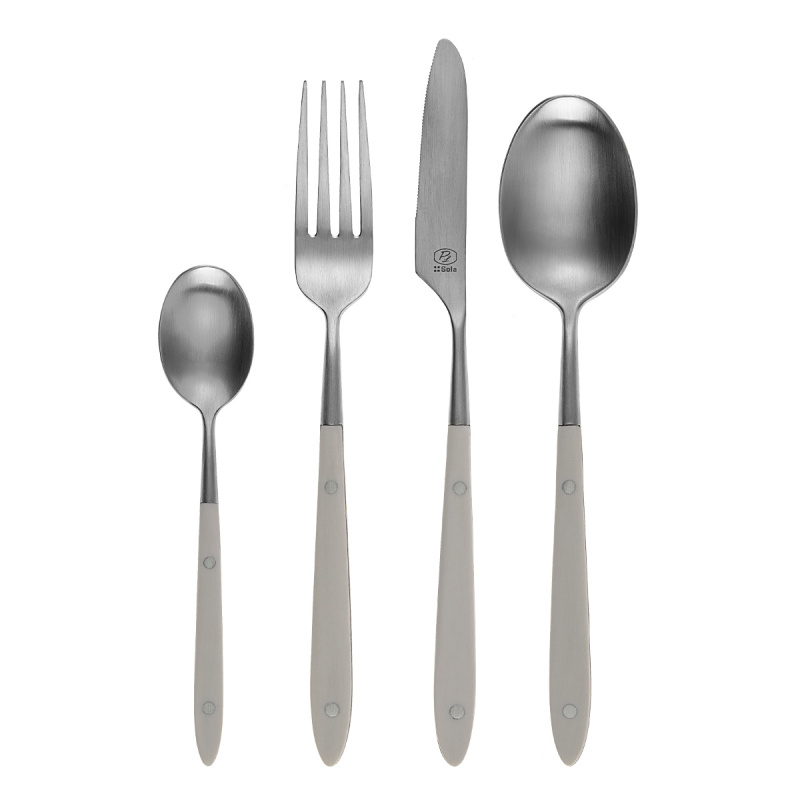 Besteckset 30-tlg. - GAYA Exeter Bistro Stiel Sand