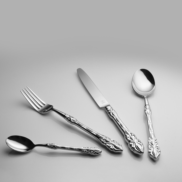 Set de couverts 5 pcs. en boîte PL - Neuschwanstein entièrement poli