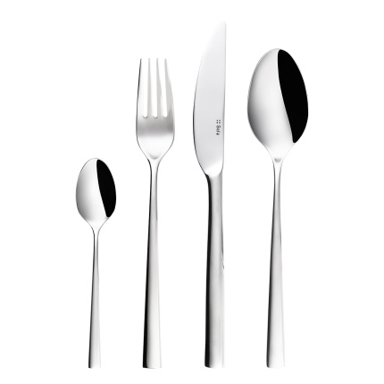 Ensamble de couverts 24 pcs - Lausanne brillant