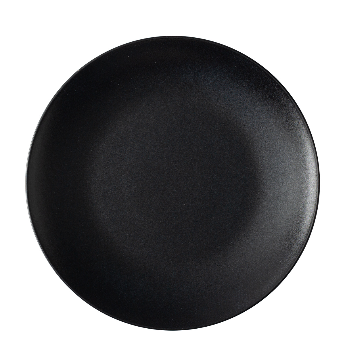 Speiseteller 27 cm 4 Stk. - Basic schwarz matt