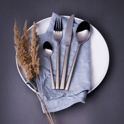 Ensemble de couverts de 30 pièces - Fali Elite manche mat