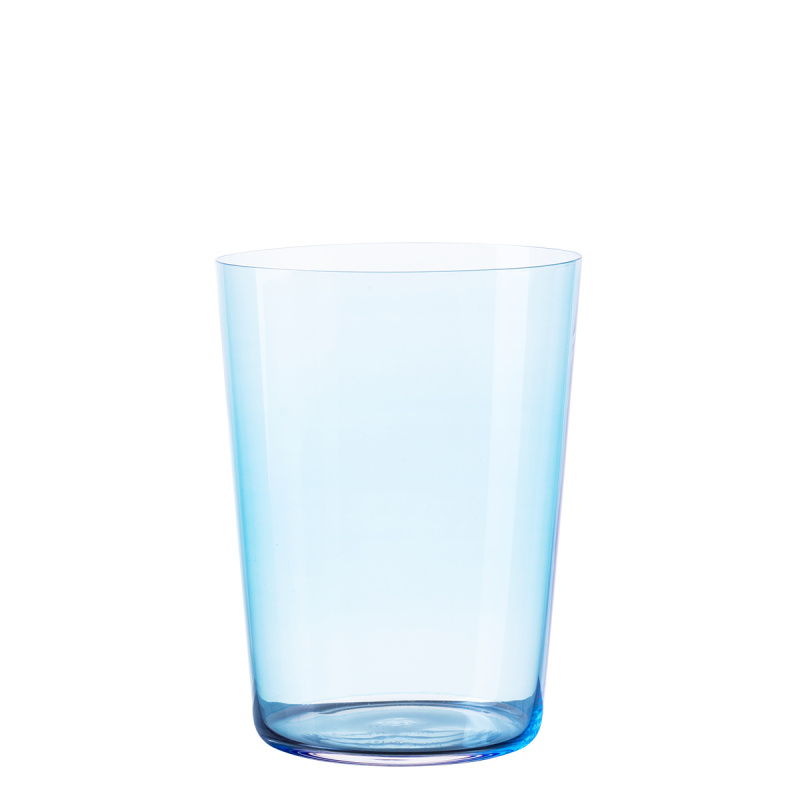 Bicchieri Tumbler blu 515 ml set 6 pz – 21st Century Glas Lunasol META Glass