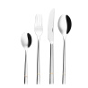 Besteckset 24-tlg. Dessert – Luxus Rille teilvergoldet