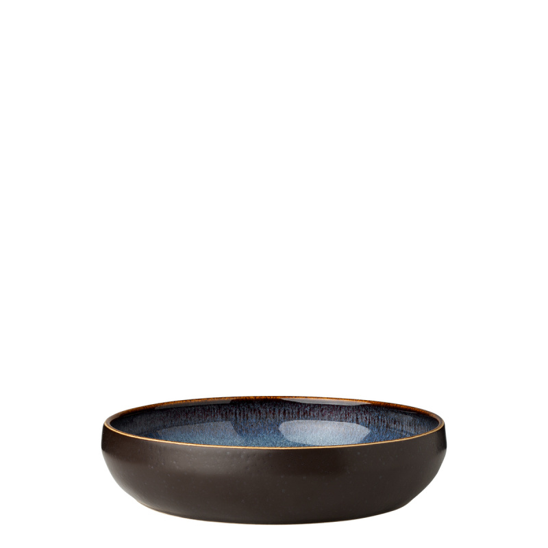 Tiefer Teller U-Coupe 22 cm - Gaya Elements Night Terra