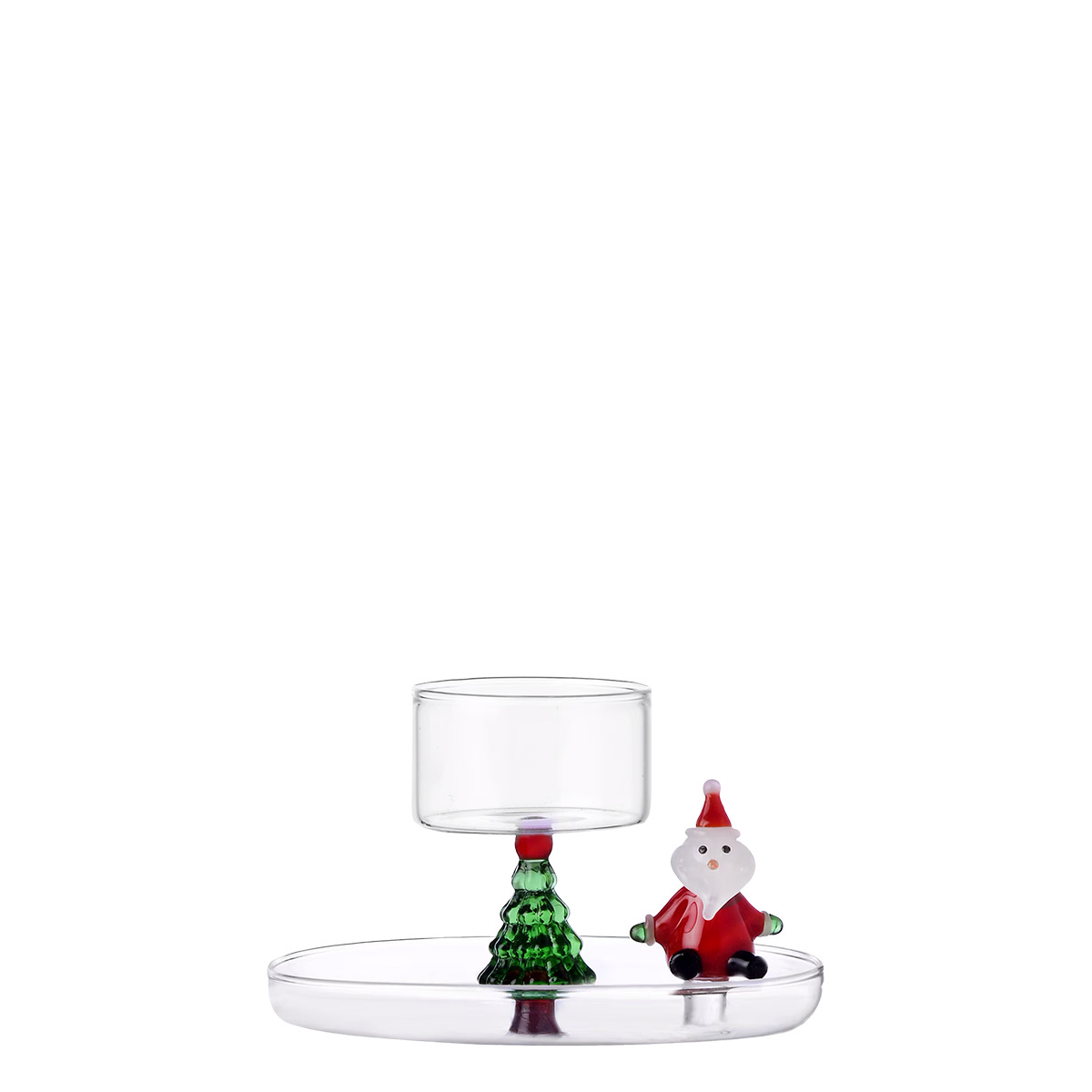 Portacandele con Babbo Natale - Ichendorf