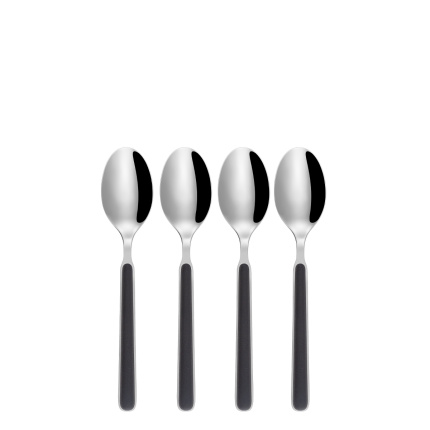 Coffee spoon set 4 pcs - Gallery black