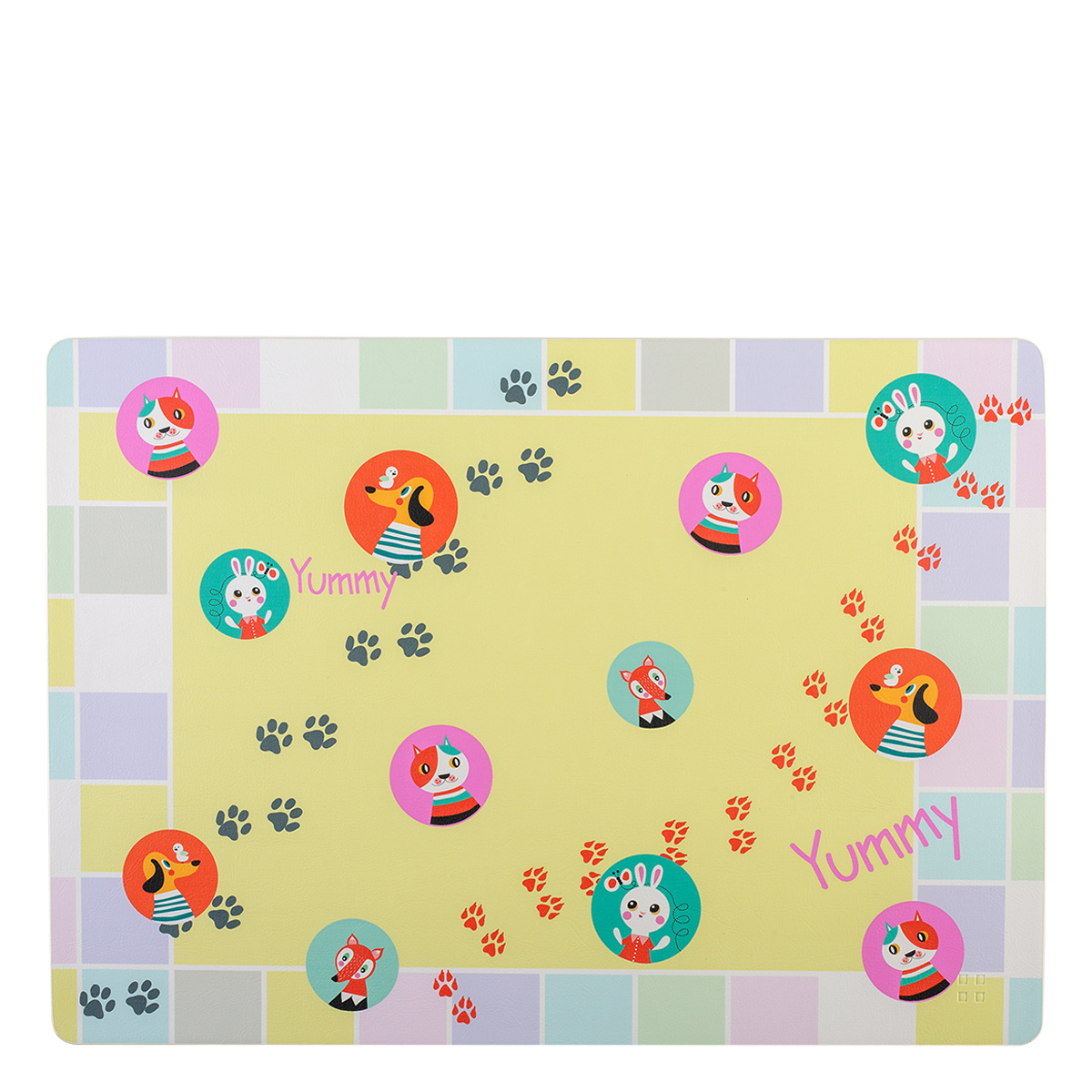 Children's placemat 45 x 32 - KIDS WORLD Animals