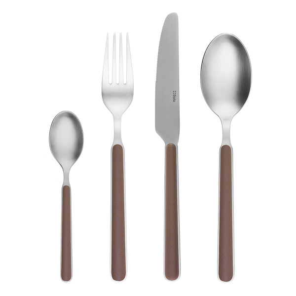 Besteckset 16-tlg. - Gallery taupe matt