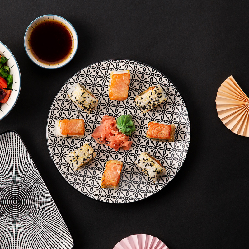 Porcelain set 24 pcs – Elements Asia Wood