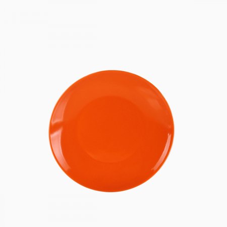 Teller flach orange - RGB