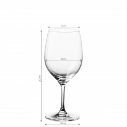Rotweinglas 450 ml Set 4-tlg. - Anno Glas Lunasol