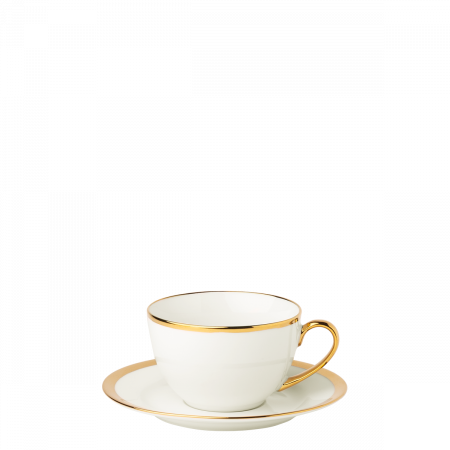 Kaffee-Set 8-tlg. - FLOW Lunasol mit Gold-Rand
