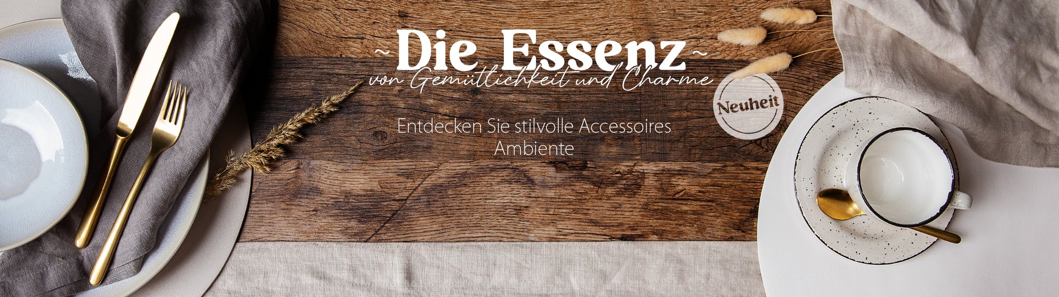 Ambiente textil  / Homepage banner