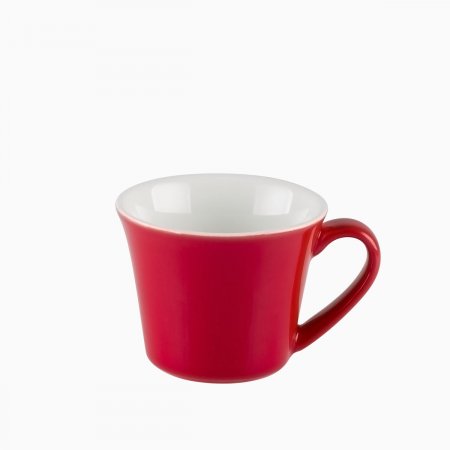 Kaffee-Obere konisch rot - RGB