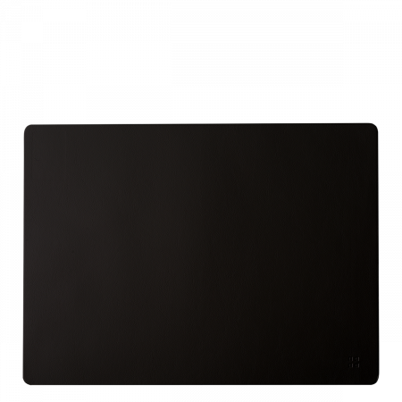 Tischset rechteckig PVC schwarz 45 x 32 cm Elements Ambiente