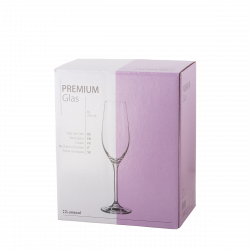 Glas Champagner 210 ml - Premium Glas Crystal