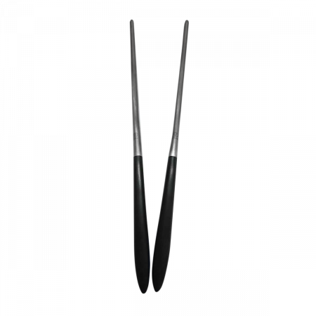 Chopstick Paar - GAYA Exeter Stiel grau-schwarz matt