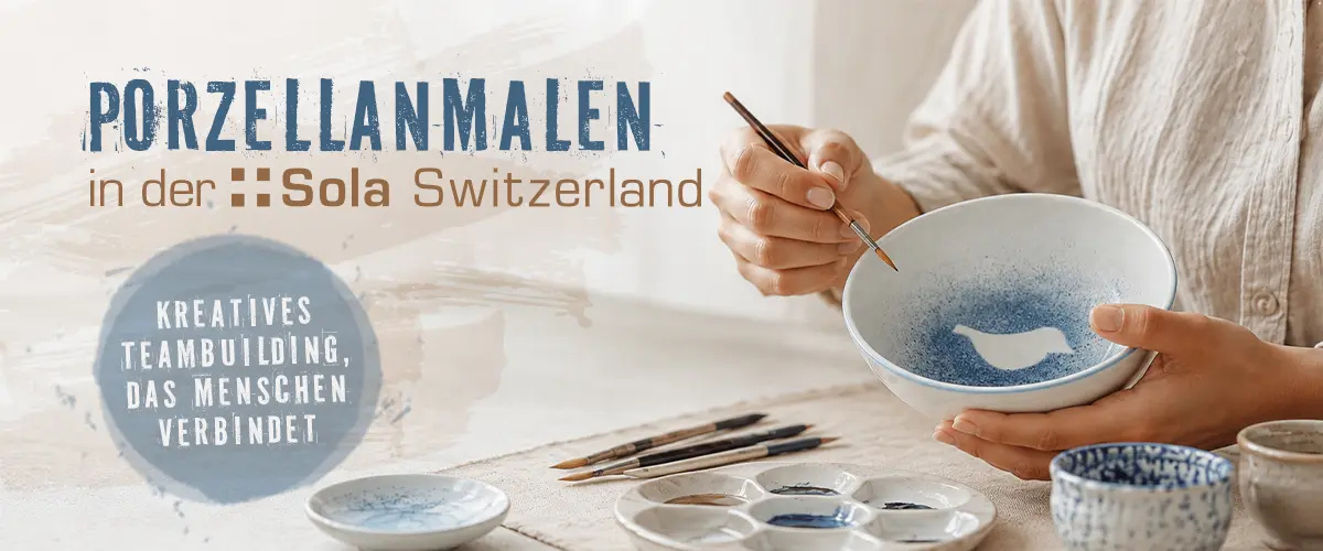 Porcelain Painting: Combine team spirit and creativity into a shared experience