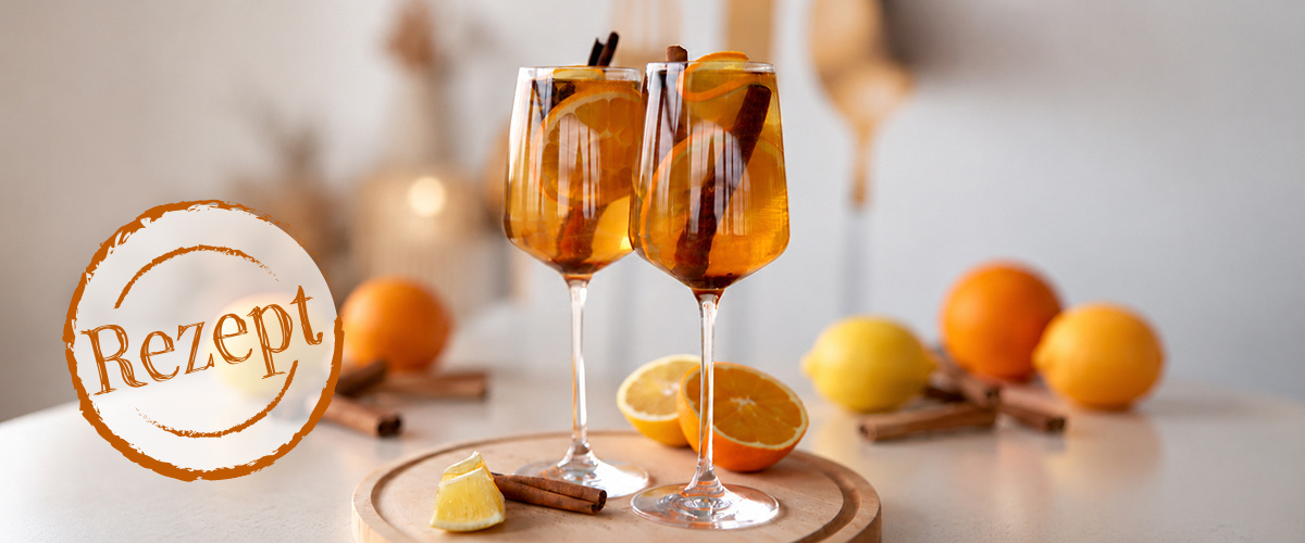 Alkoholfreie weisse Sangria
