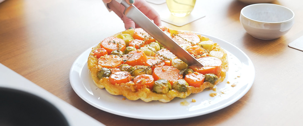 Gemüse-Tarte Tatin