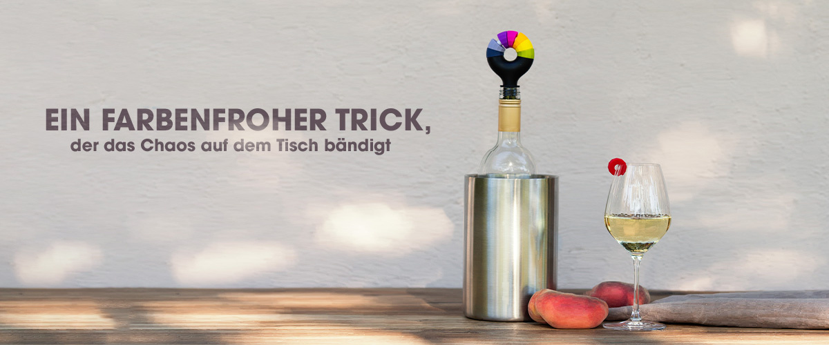 Wie findet man immer sein Glas?